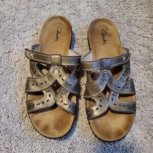 Clarks Hook and Loop Sandals